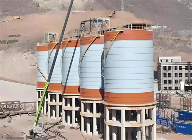 竞秀高架钢板仓